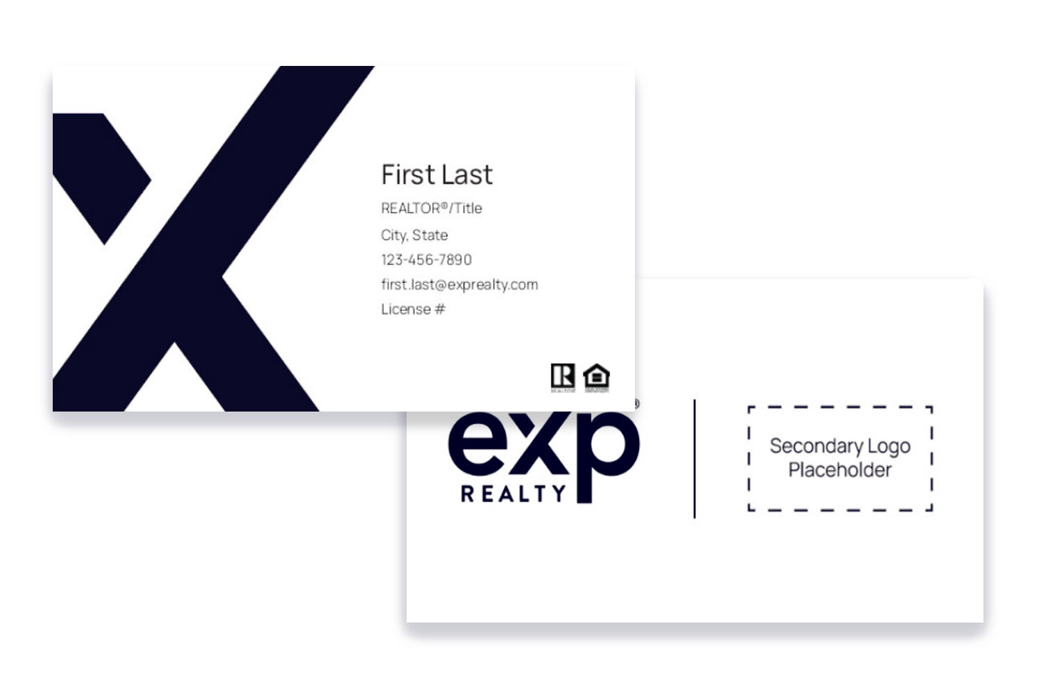 White - Dual Branded - Large X - No photo